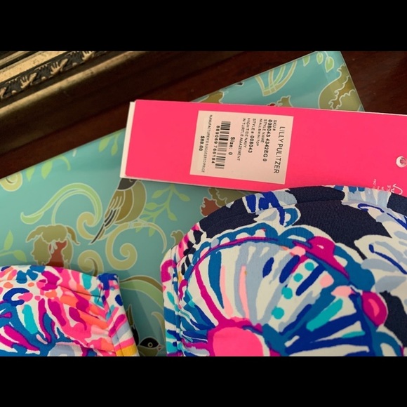 Lilly Pulitzer NIALL BIKINI TOP in Size 0 - Picture 5 of 13